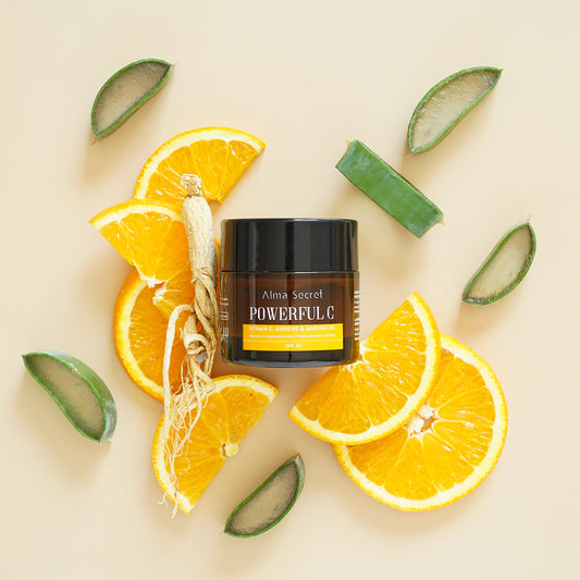 Denní krém s vitamínem C a moringovým olejem, SPF 30, 50 ml