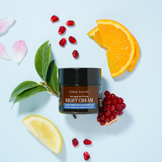 MULTI-REPARAČNÍ NOČNÍ KRÉM s jojobou, zeleným čajem a kyselinou hyaluronovou, 50ml