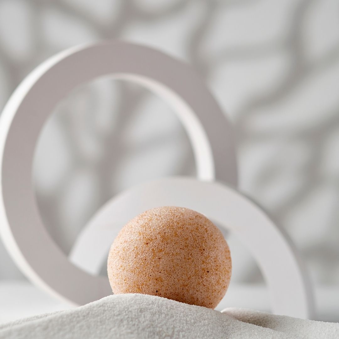 Konjaková hubka na tvár - exfoliačná