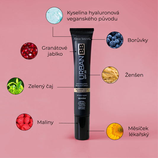 BB krém pro střední tón pleti (WARM) s SPF 20