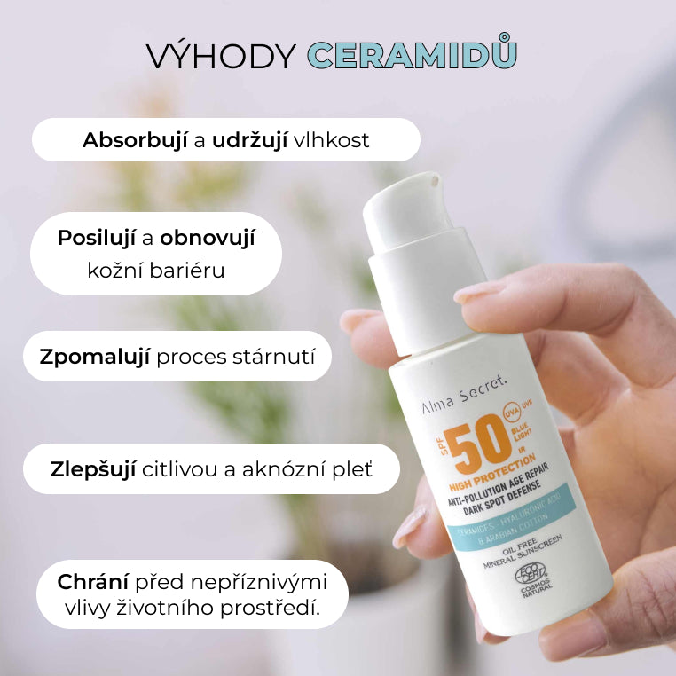 Opalovací krém na obličej SPF 50 - Komplex proti skvrnám (50 ml)