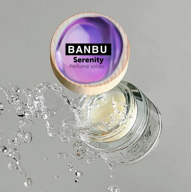 Přírodní tuhý parfém SERENITY s vůní růže, gardénie a orchideje, 15ml