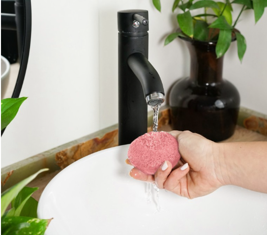 PINK KONJAC - čisticí houba na pleť s růžovým jílem