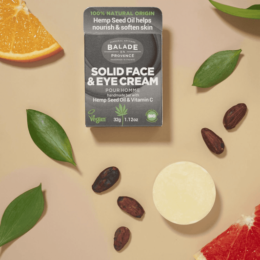 BIO tuhý regeneračný pleťový a očný krém pre mužov