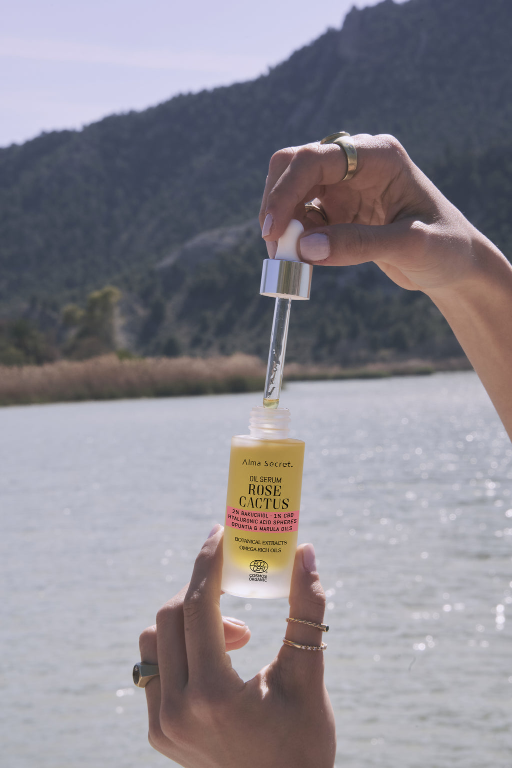 Rose Cactus - BIO pleťové sérum z opuncie, CBD a hyaluronu