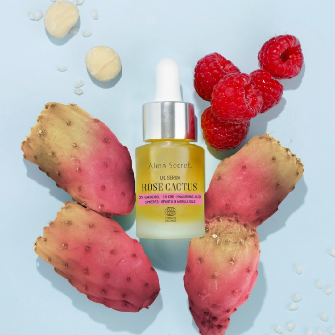 Rose Cactus - BIO pleťové sérum z opuncie s 2% bakuchiolem