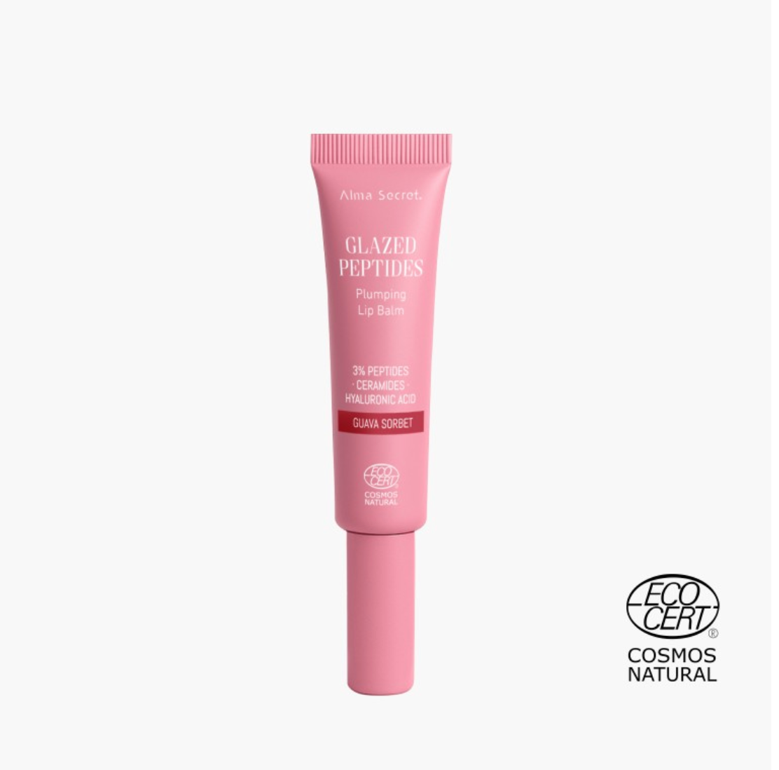 Glazed Peptides Lip Balm - Peptidový balzám na rty pro plnější vzhled a zrcadlový lesk