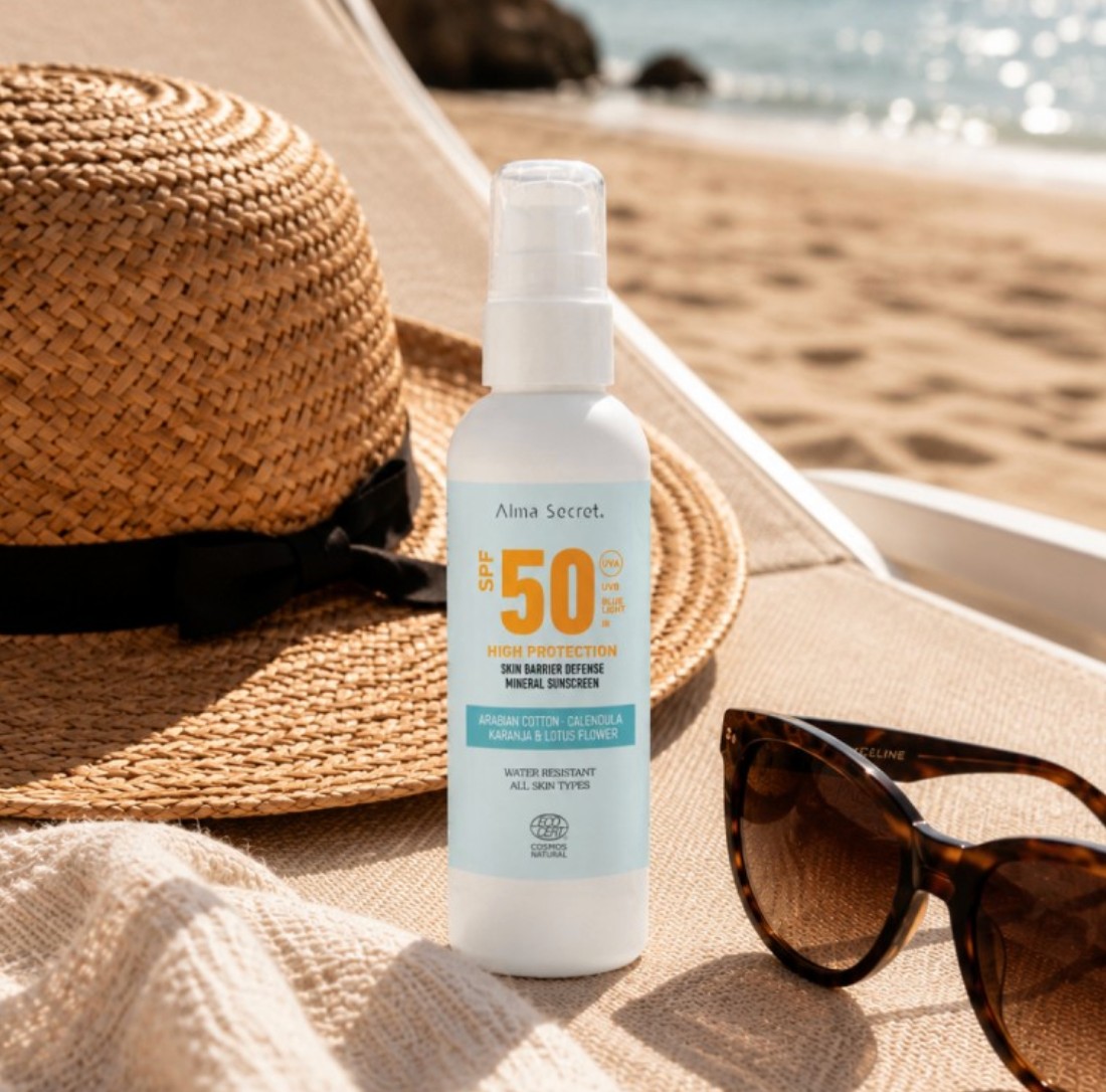 Opalovací tělový krém s minerálními filtry SPF 50, (200 ml)  / Nové složení