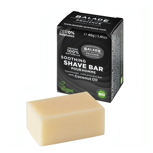 BIO Upokojujúce tuhé mydlo na holenie pre mužov - Citrus